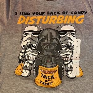 NWT Star Wars Halloween themed graphic t shirt